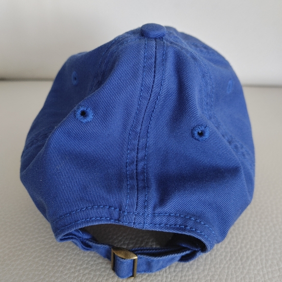 GVSU Baseball Cap with Adjustable Strap - Blue with GV Logo - OS - Picture 5 of 6